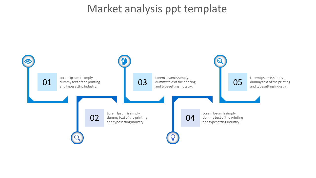 market analysis ppt template-5-blue